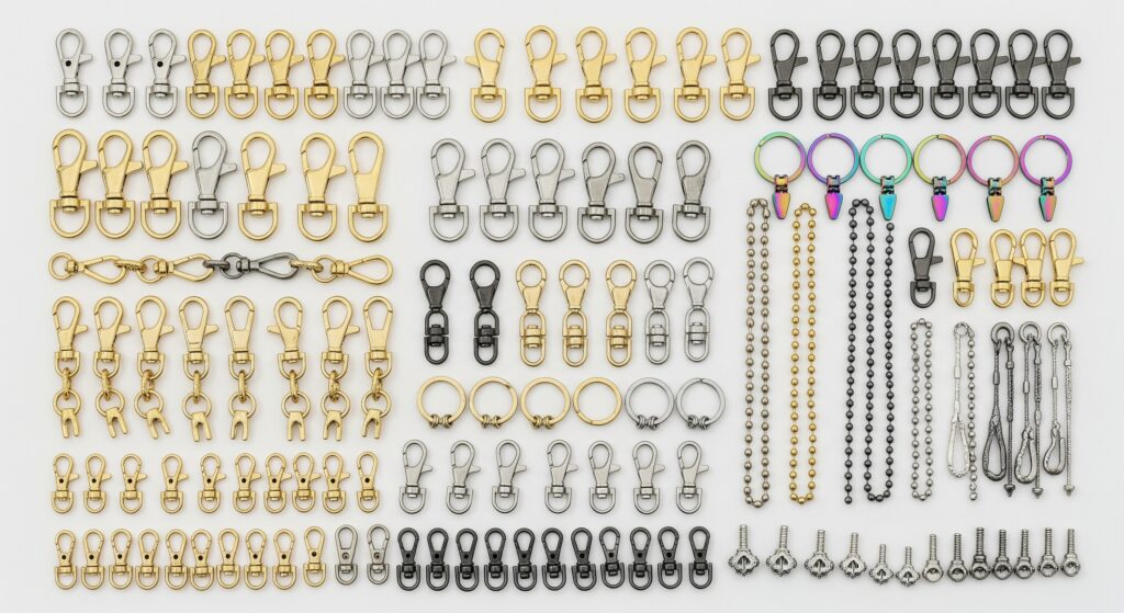 100均で揃うレジンキーホルダー金具