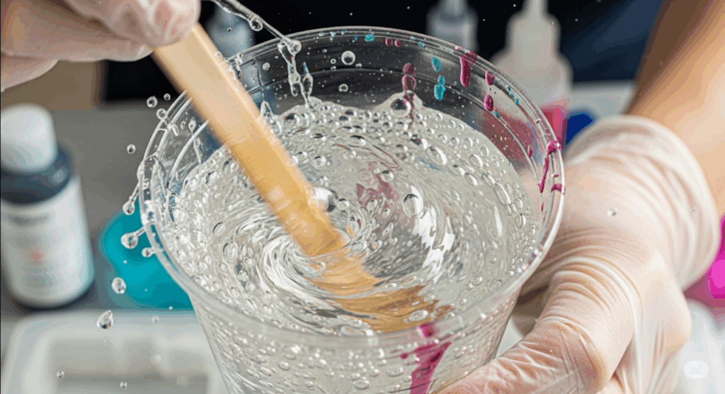 そもそもレジンに気泡が入る原因とは？