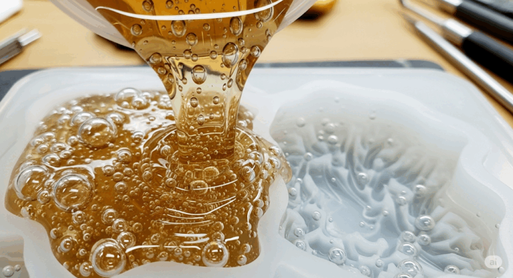 なぜ？気泡が入ってしまう根本的な原因